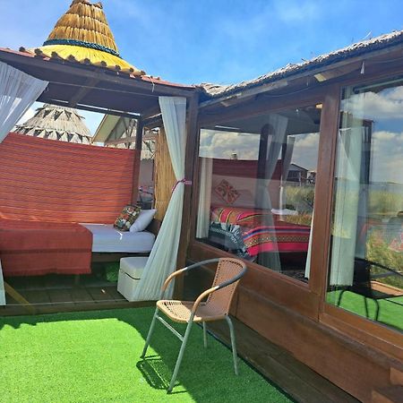 Hotel Uros Aruma-Uro On Uros Floating Islands Puno Exterior foto