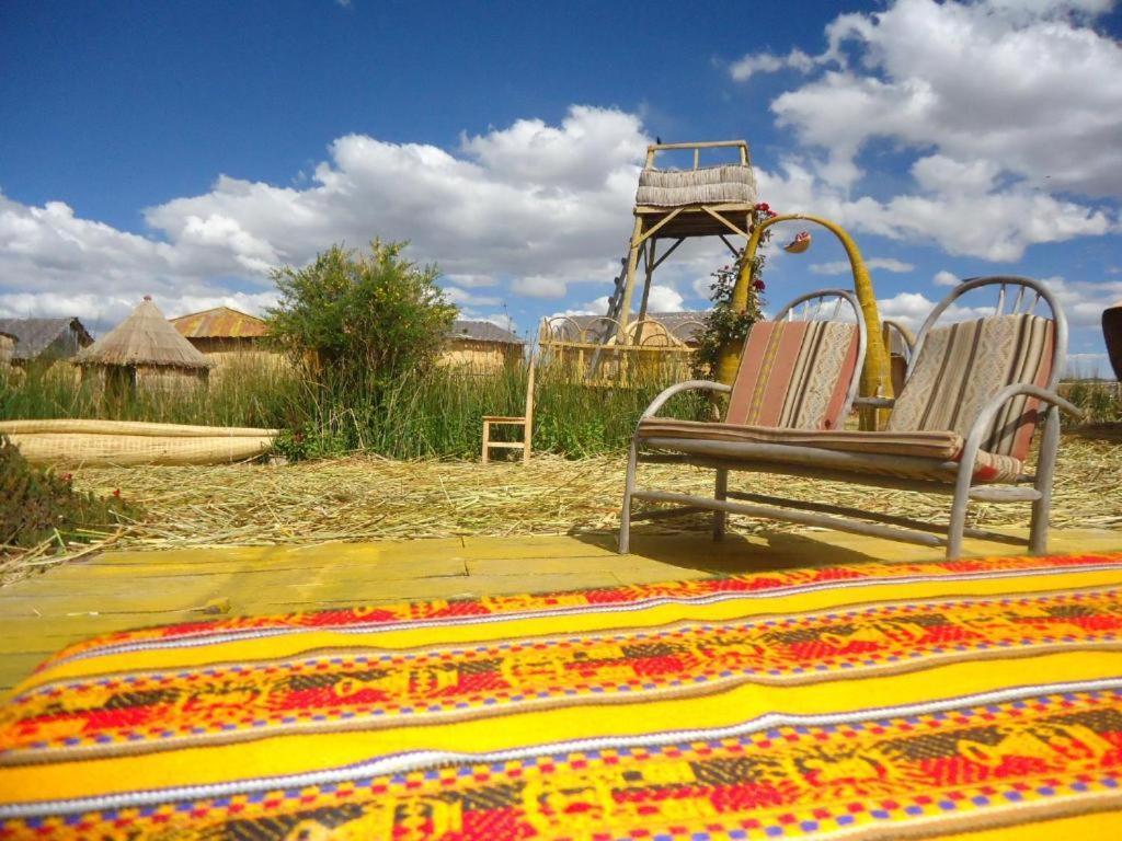 Hotel Uros Aruma-Uro On Uros Floating Islands Puno Exterior foto