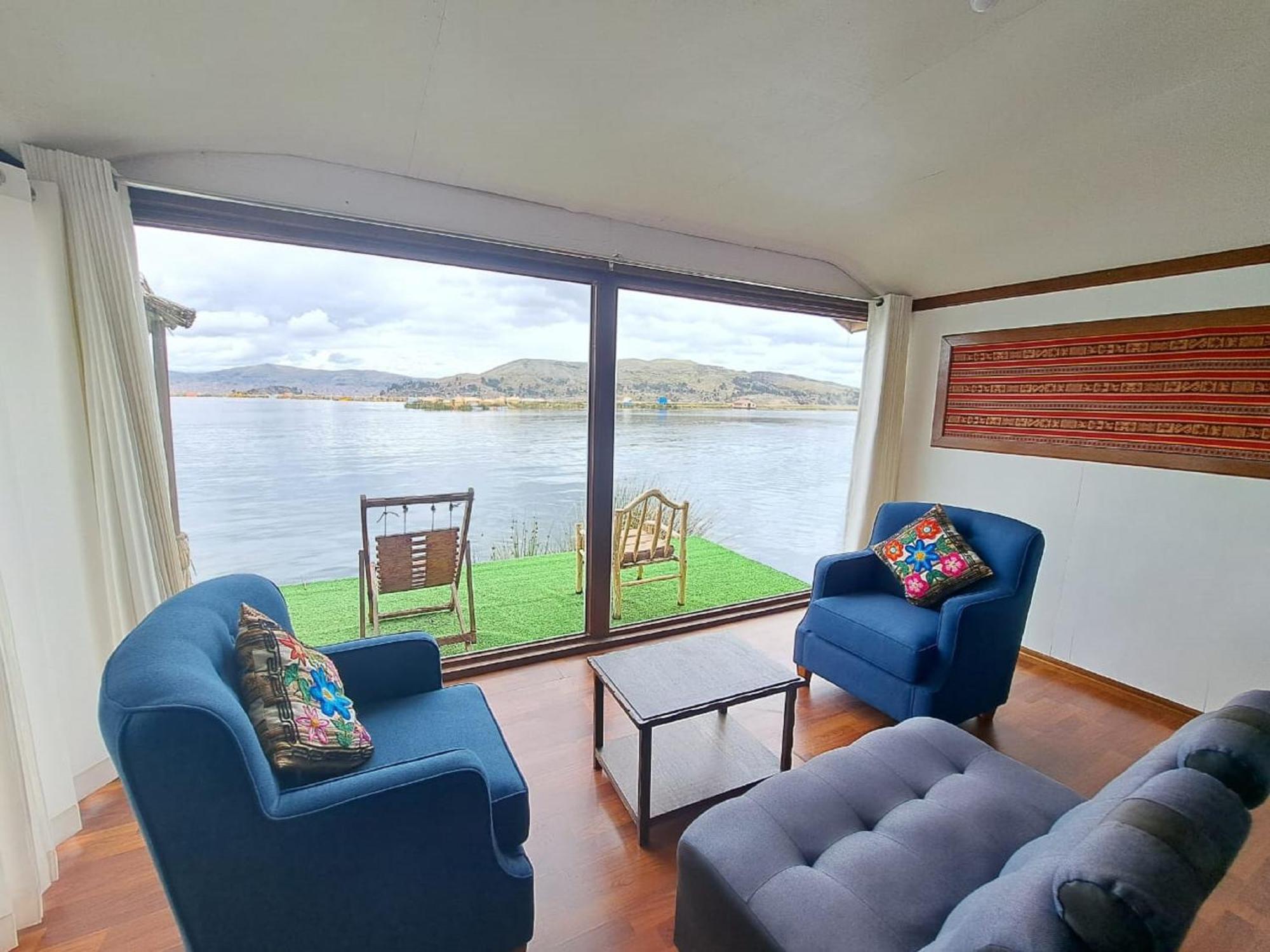Hotel Uros Aruma-Uro On Uros Floating Islands Puno Exterior foto