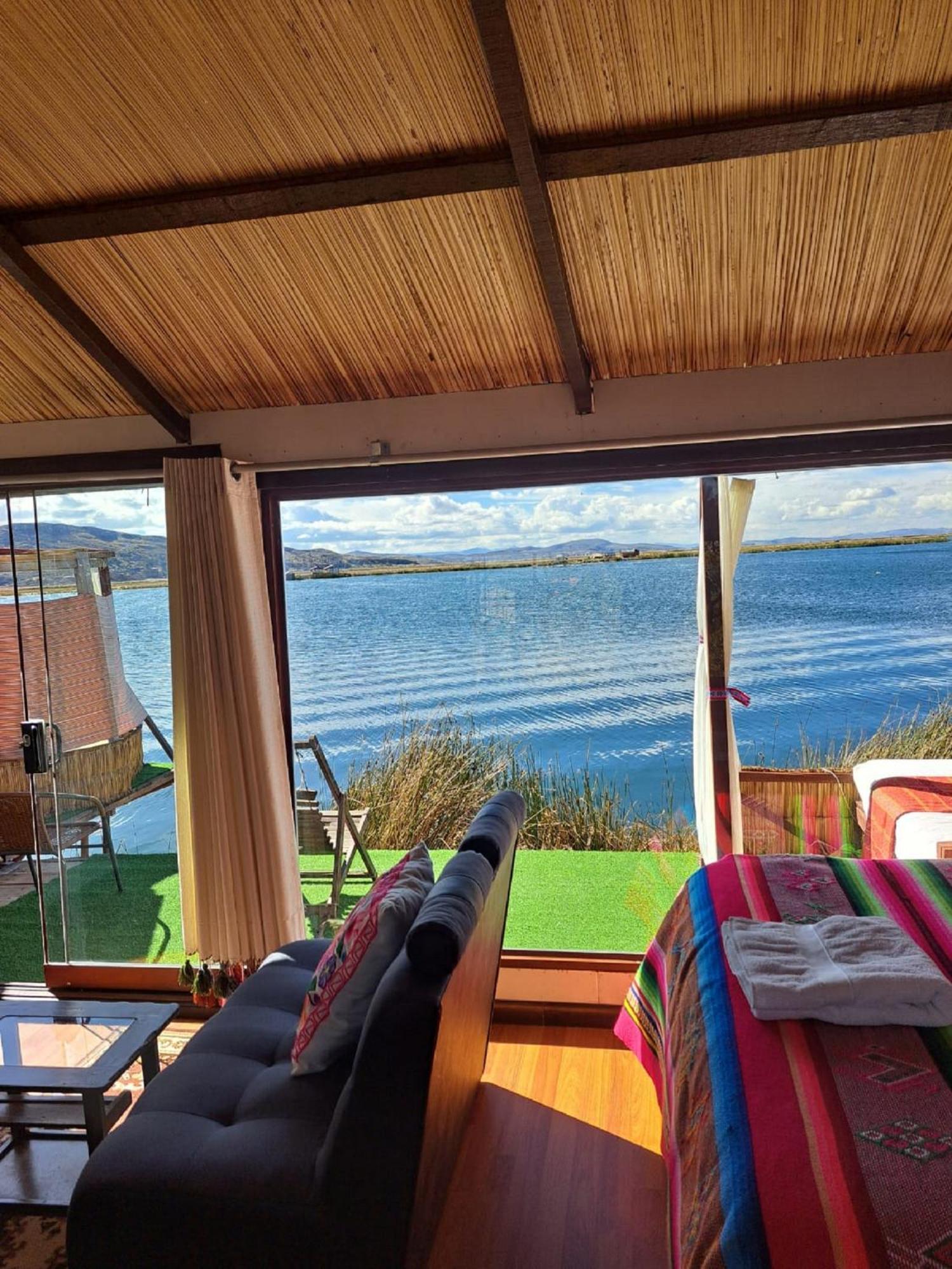 Hotel Uros Aruma-Uro On Uros Floating Islands Puno Exterior foto