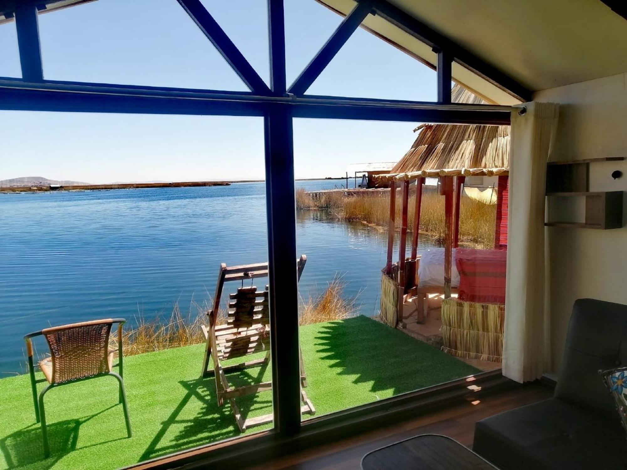 Hotel Uros Aruma-Uro On Uros Floating Islands Puno Exterior foto